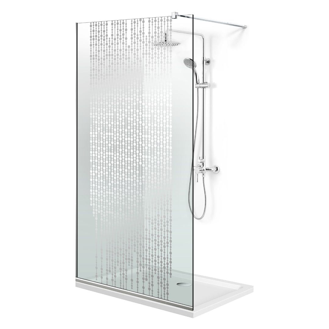 Paravan dus Walk-in, Perete dus Inox, #Clara #Víztiszta