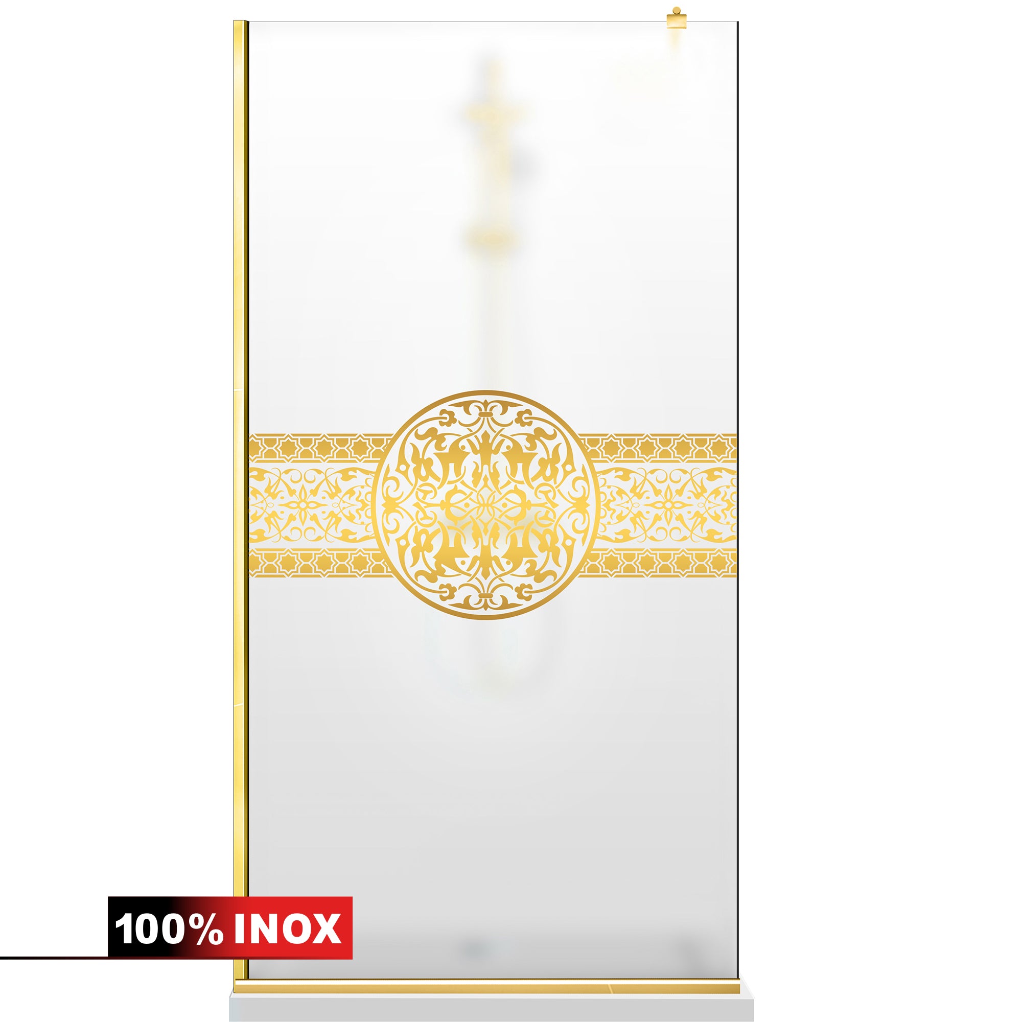 Paravan dus Walk-in, Perete dus Auriu, #Mat #Matt