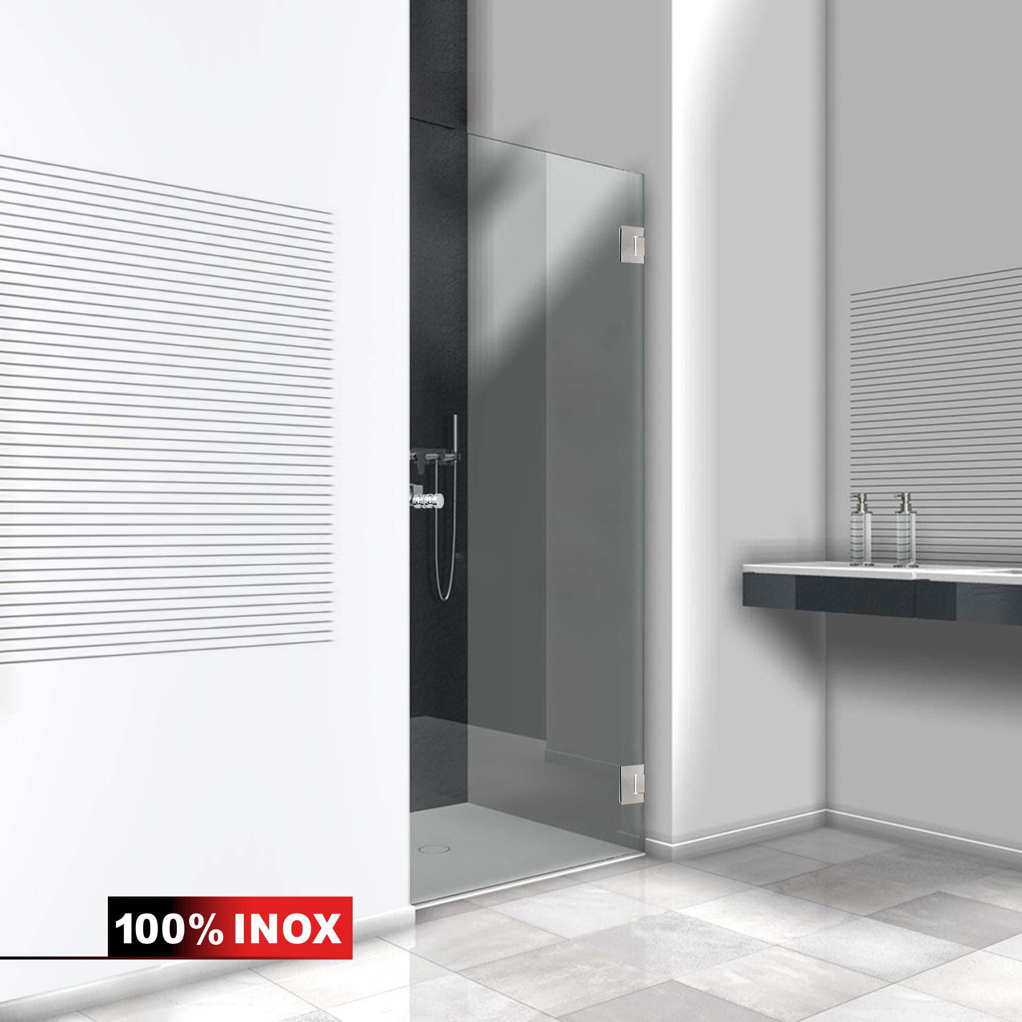 Usa dus inox #Clara