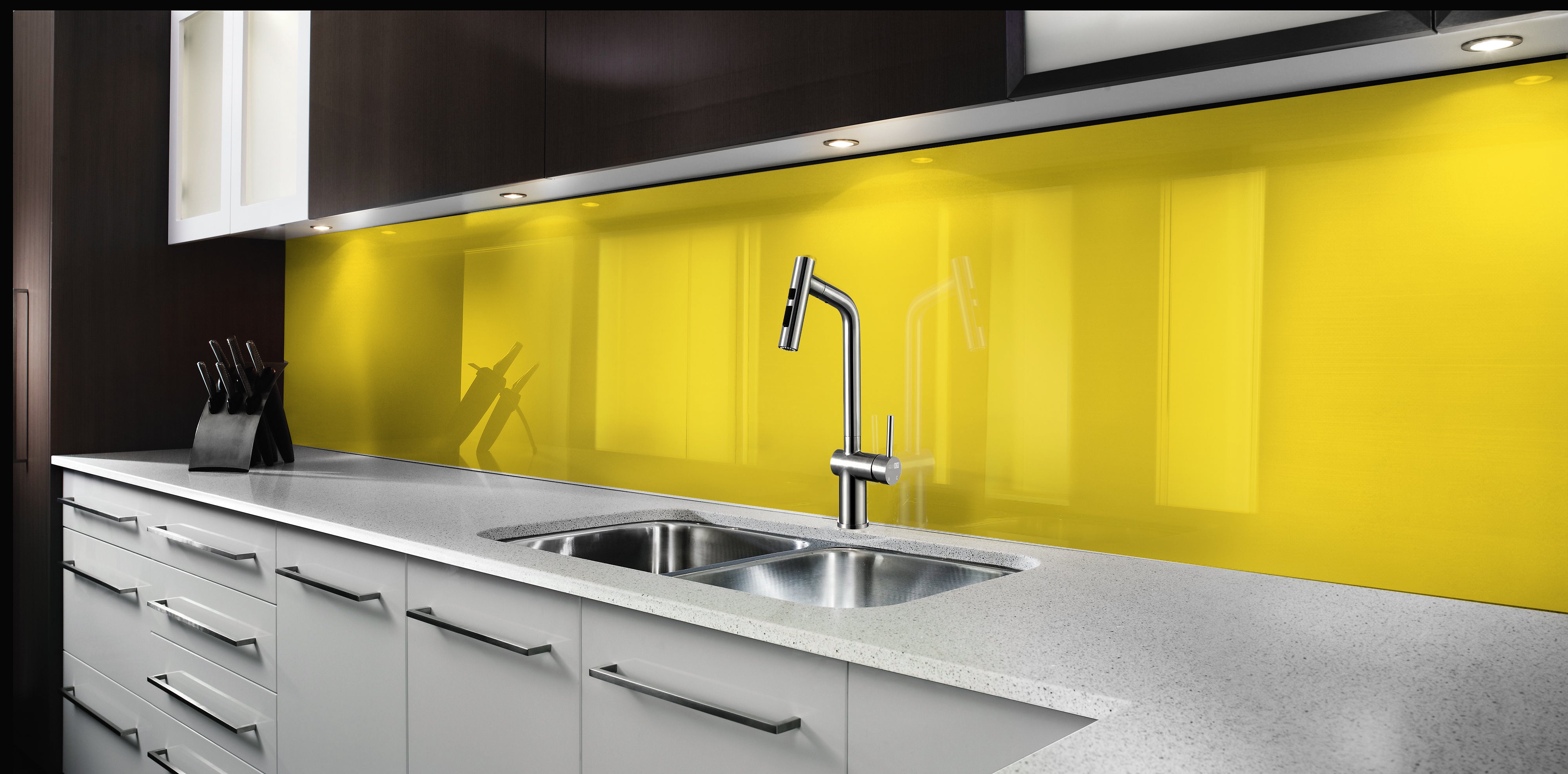 Sticla vopsita bucatarie placari #115