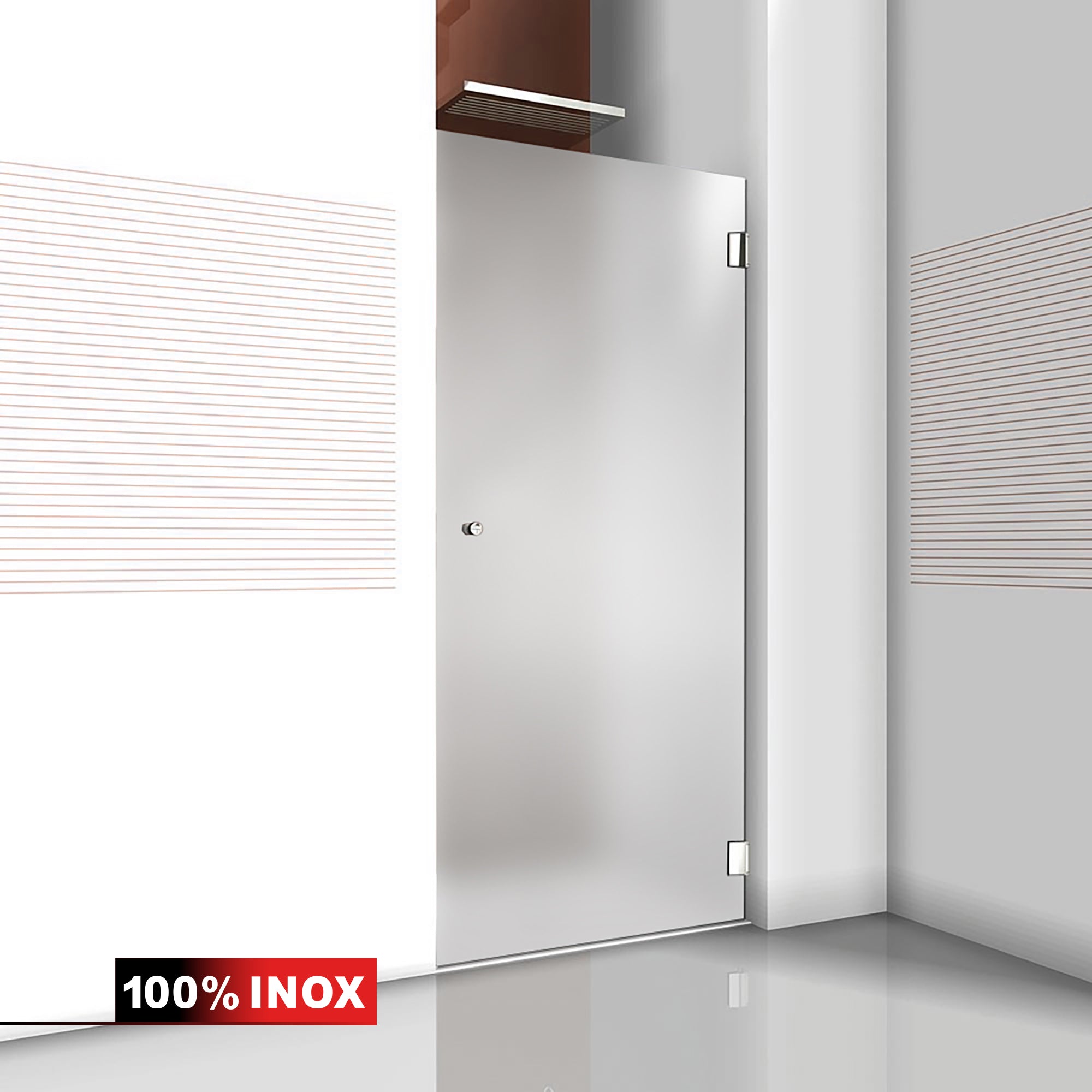 Usa dus inox #Mat