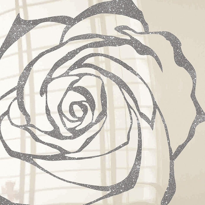 Sticla vopsita pentru placari bucatarii, model ROSE