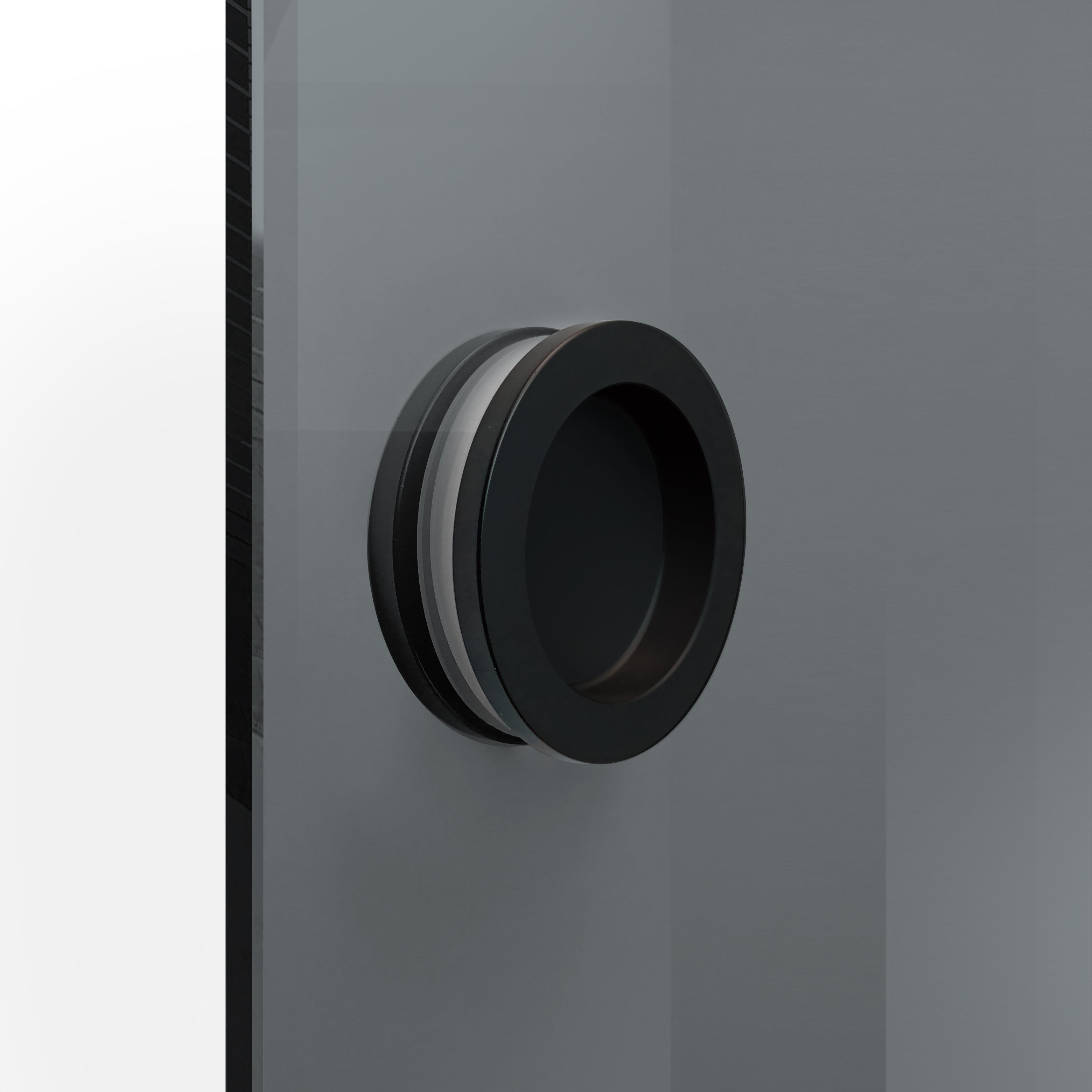 Usa sticla glisanta, Usa sticla interioara #Gri