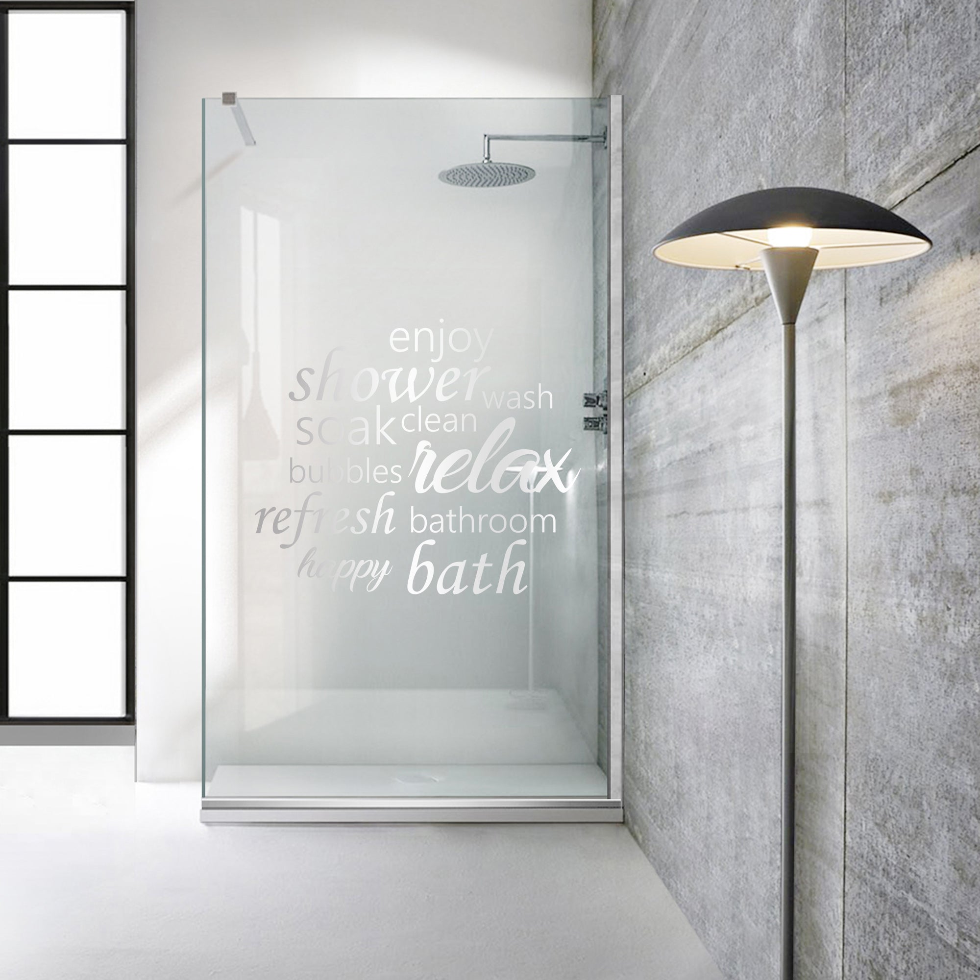 Paravan dus Walk-in, Perete dus Inox, #Clara #Víztiszta
