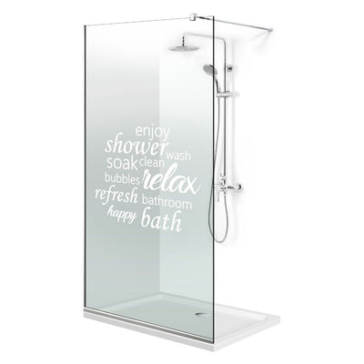 Paravan dus Walk-in, Perete dus  Inox, #Clara #Víztiszta