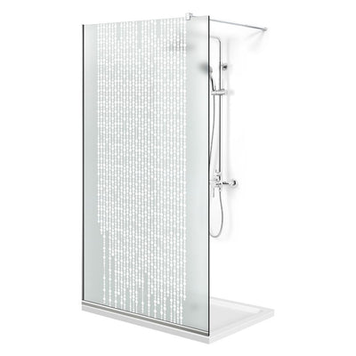 Paravan dus Walk-in, Perete dus  Inox, #Mata #Matt
