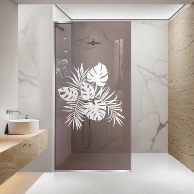 Paravan dus Walk-in, Perete dus Inox, #Bronz #Bronz