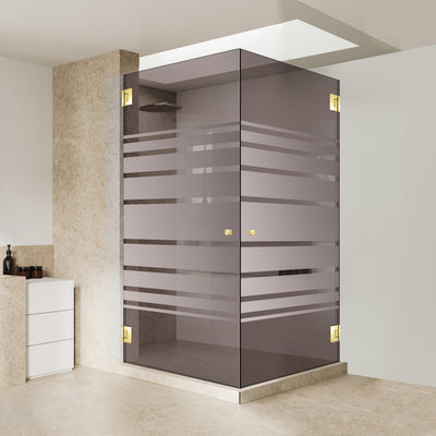 Cabina dus cu usa batanta #Bronz