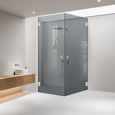 Cabina dus cu usa batanta #Gri