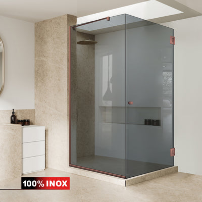 Cabina dus cu usa batanta #Gri