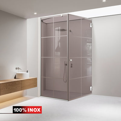Cabina dus cu usa batanta #Bronz