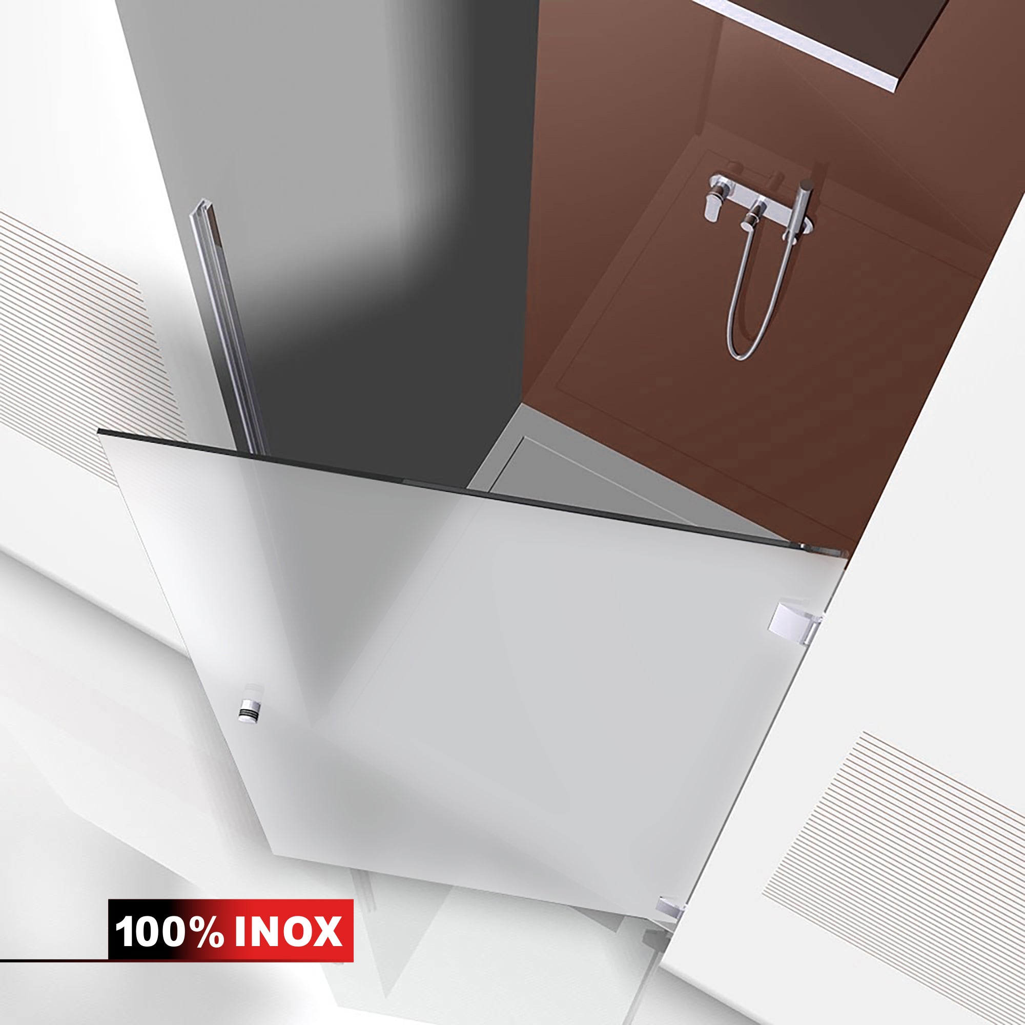 Usa dus inox #Mat