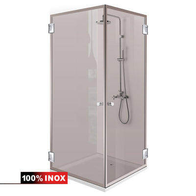 Cabina dus cu usa batanta #Bronz