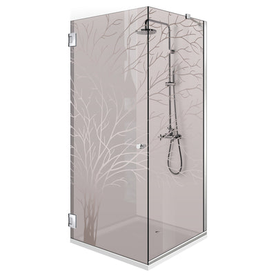 Cabina dus cu usa batanta #Bronz