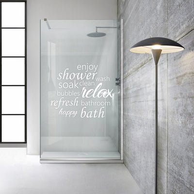 Paravan dus Walk-in, Perete dus  Inox, #Clara #Víztiszta